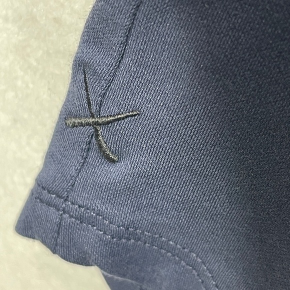 Cuts Prestige Polo Curve Hem Pacific Blue Pima Cotton Blend Polo Size Medium - Picture 10 of 10